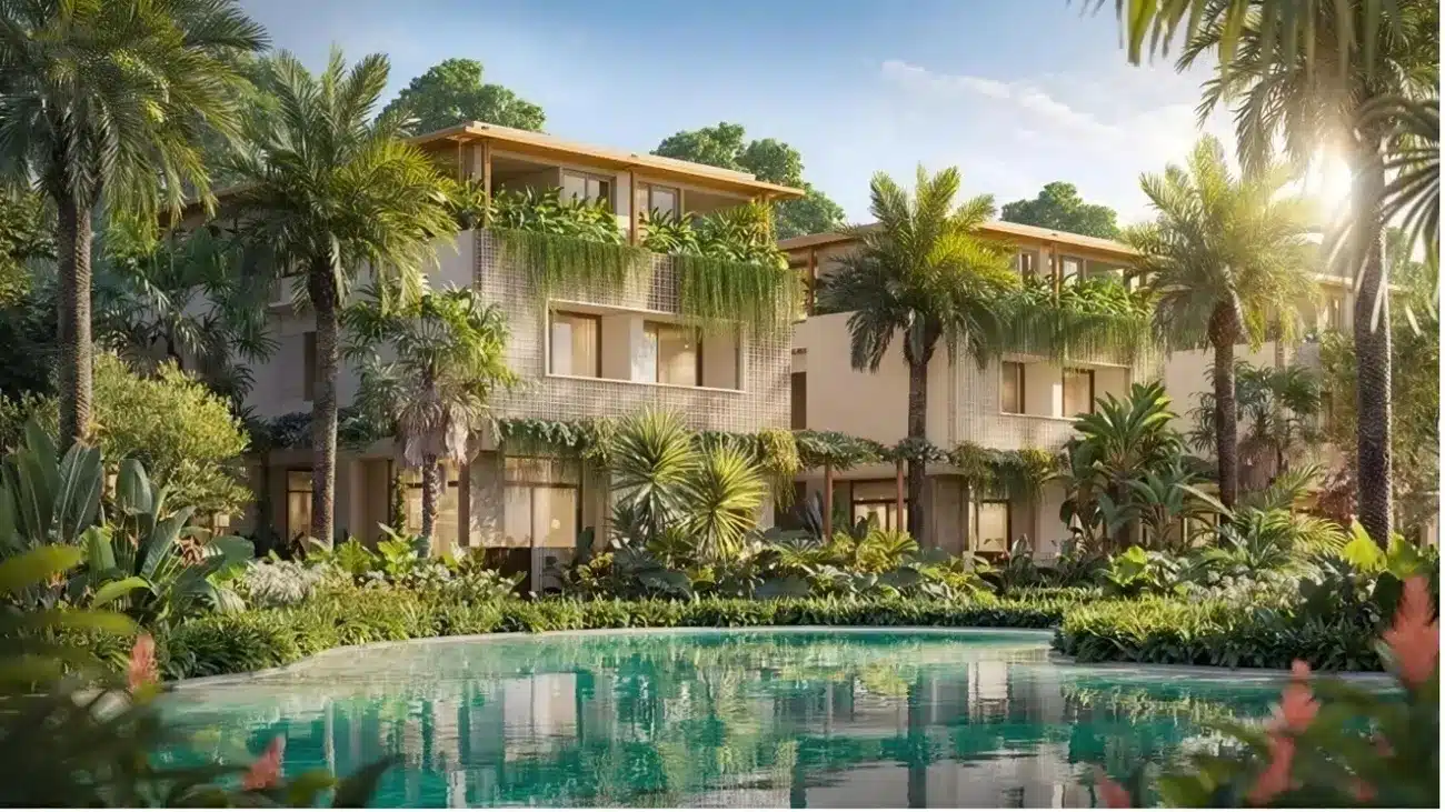 Không gian xanh mát và thiết kế đẳng cấp tại La Tiên Nha Trang.