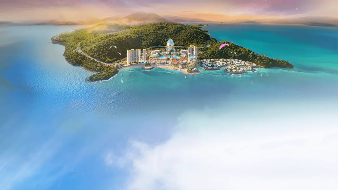 Khu biệt thự nghỉ dưỡng cao cấp La Tiên Masterise Homes tại Bãi Tiên, Nha Trang – nơi tựa sơn hướng hải lý tưởng.