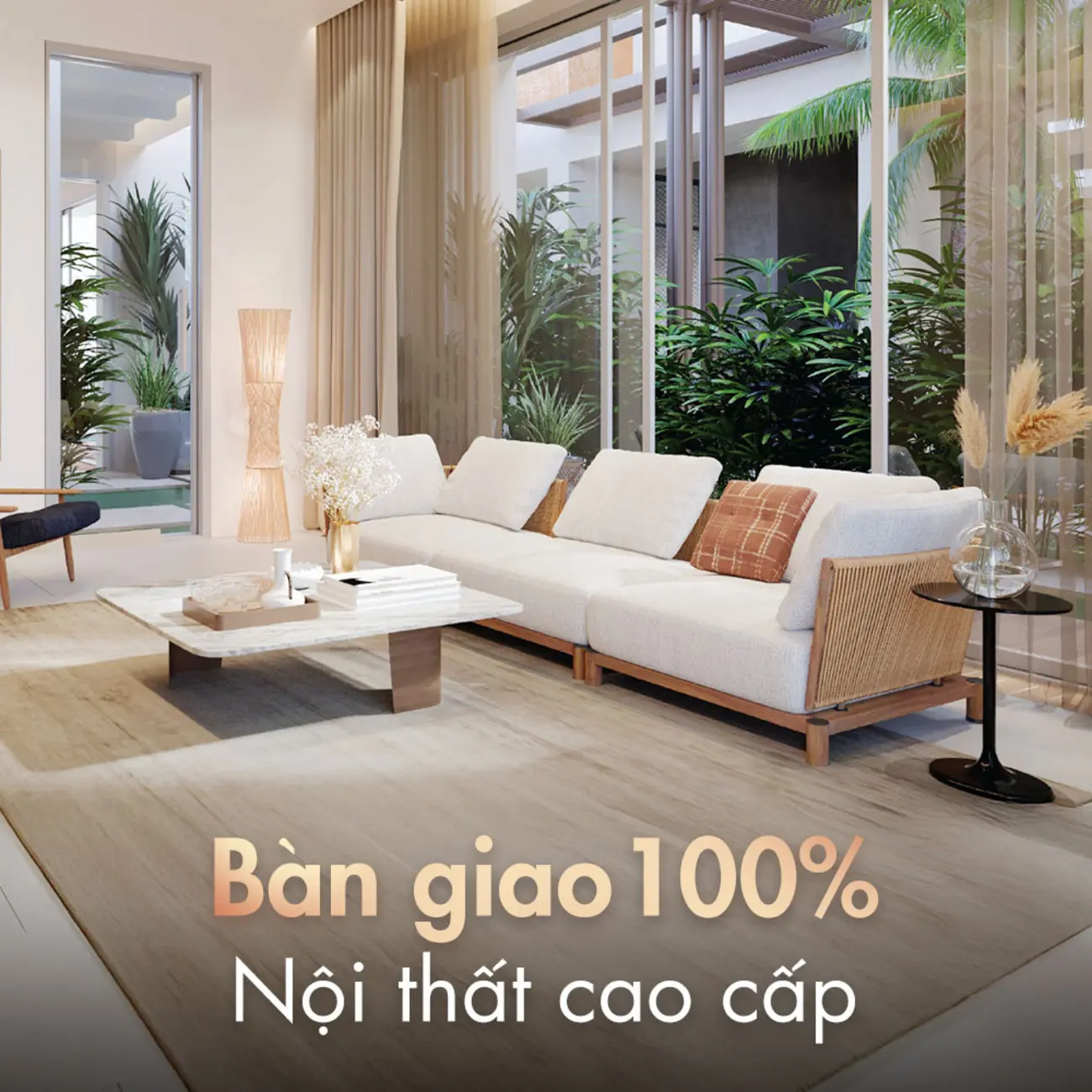 La Tiên Masterise Homes: Bàn giao 100% nội thất cao cấp, chuẩn Home Living.