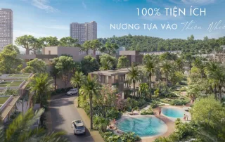 La Tiên Nha Trang: Biệt thự hạng sang giữa thiên nhiên, 100% tiện ích nương mình trong rừng cây và mặt nước tươi mát.
