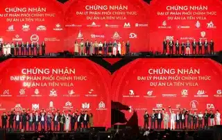 La Tiên Villa vinh danh đại lý phân phối chính thức, khởi đầu hành trình chinh phục đất Tiên.