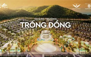 Quảng trường Trống Đồng tại La Tiên Villa, biểu tượng mới của KDI Holdings trong dự án đô thị nghệ thuật ven biển.