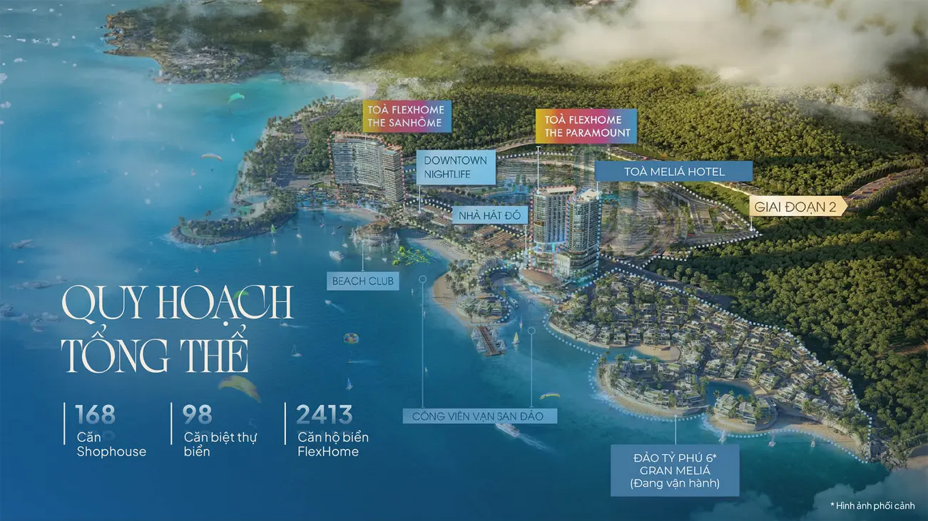 Quy hoạch tổng thể La Tiên Nha Trang với biệt thự đẳng cấp, không gian sống xanh và tiện ích hiện đại.