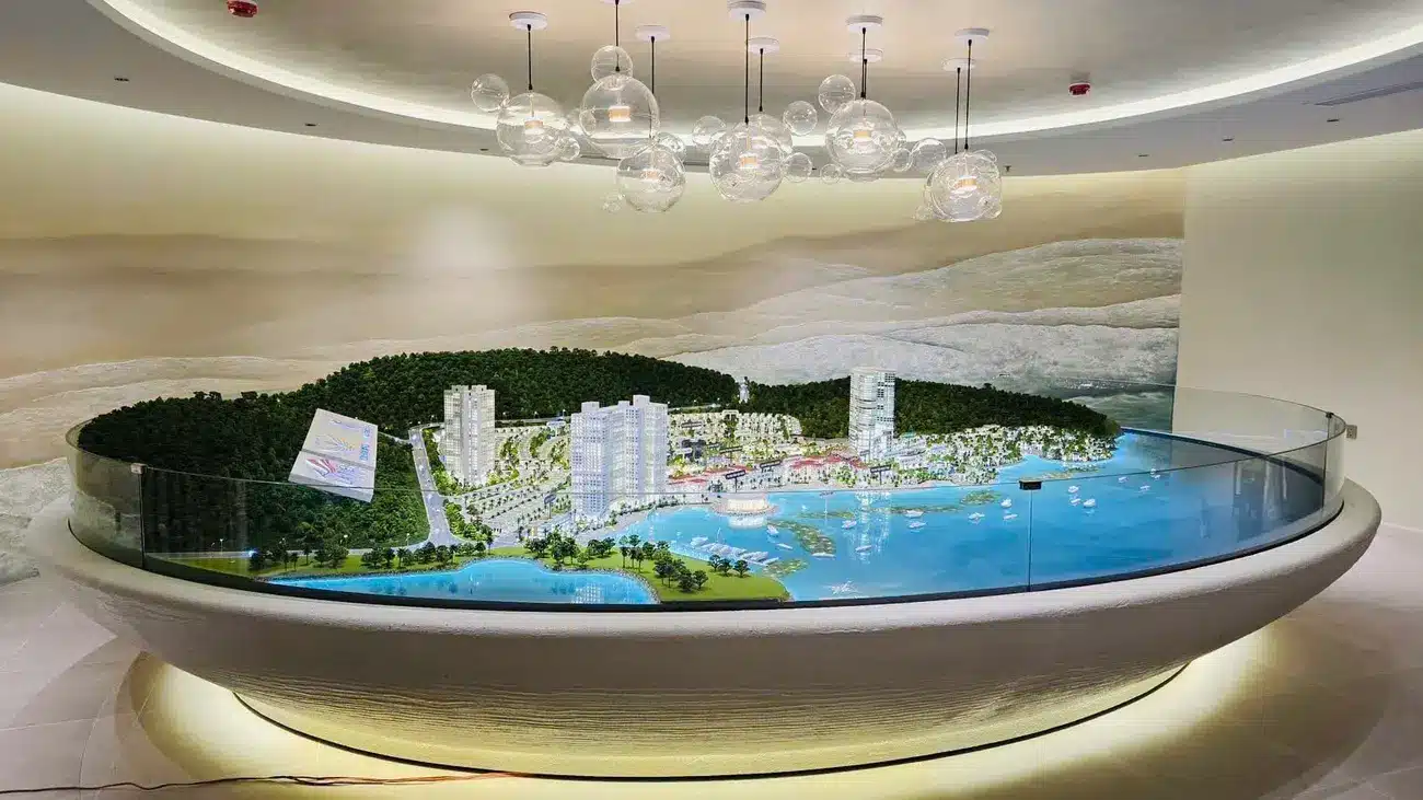 Sa bàn La Tiên Villa: tái hiện