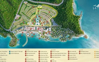Toàn cảnh dự án La Tiên Nha Trang với hệ tiện ích đẳng cấp quốc tế và không gian sống hòa hợp thiên nhiên.