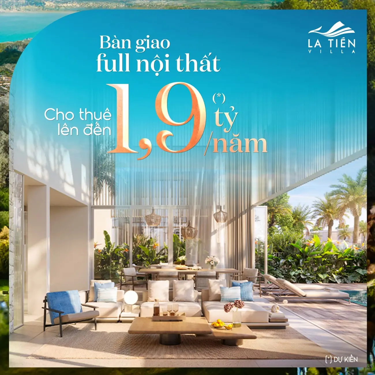 Đầu tư ngay La Tiên Villa Nha Trang – Bàn giao full nội thất, sinh lời đến 1,9 tỷ/năm!