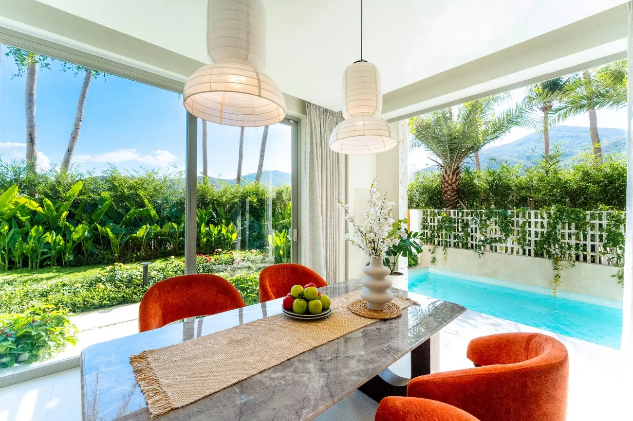 Không gian sống đẳng cấp tại La Tiên Nha Trang – nơi hòa mình cùng thiên nhiên giữa lòng đô thị.