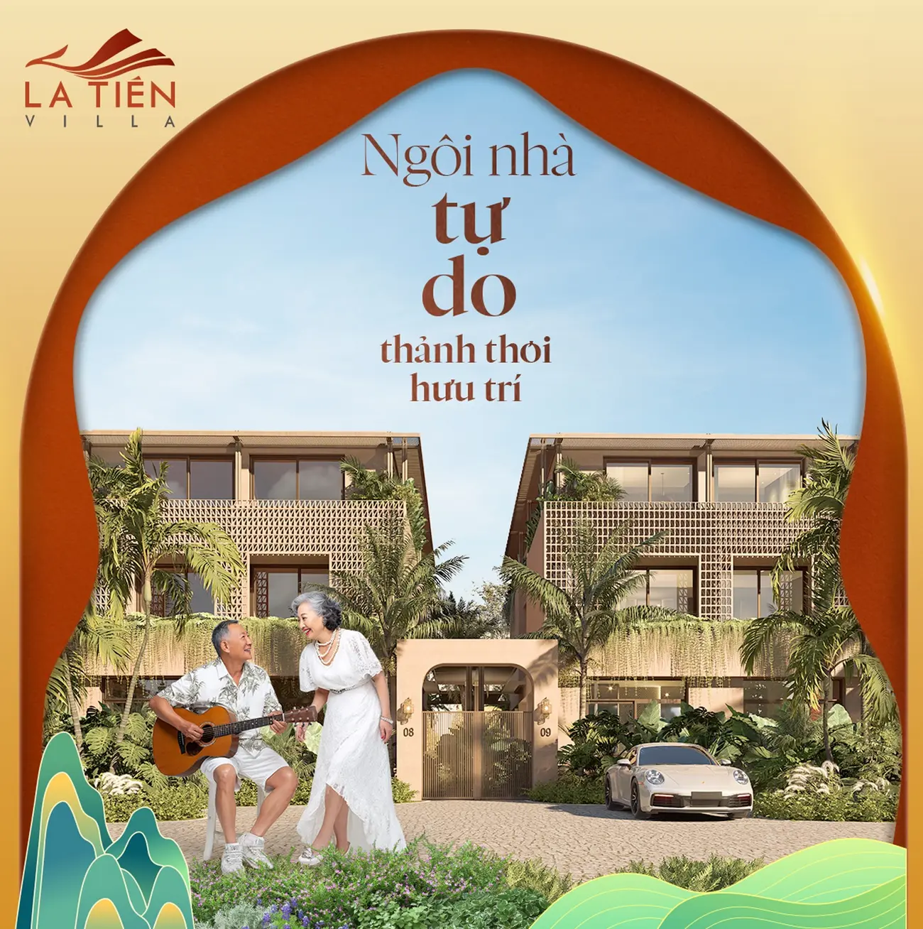 La Tiên Villa Nha Trang – Viên ngọc sáng giữa Đất Tiên, nơi tận hưởng tuổi vàng trong không gian xanh mát, an nhiên.