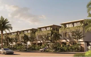Phối cảnh La Tiên Villa Nha Trang với thiết kế sang trọng và không gian mở.