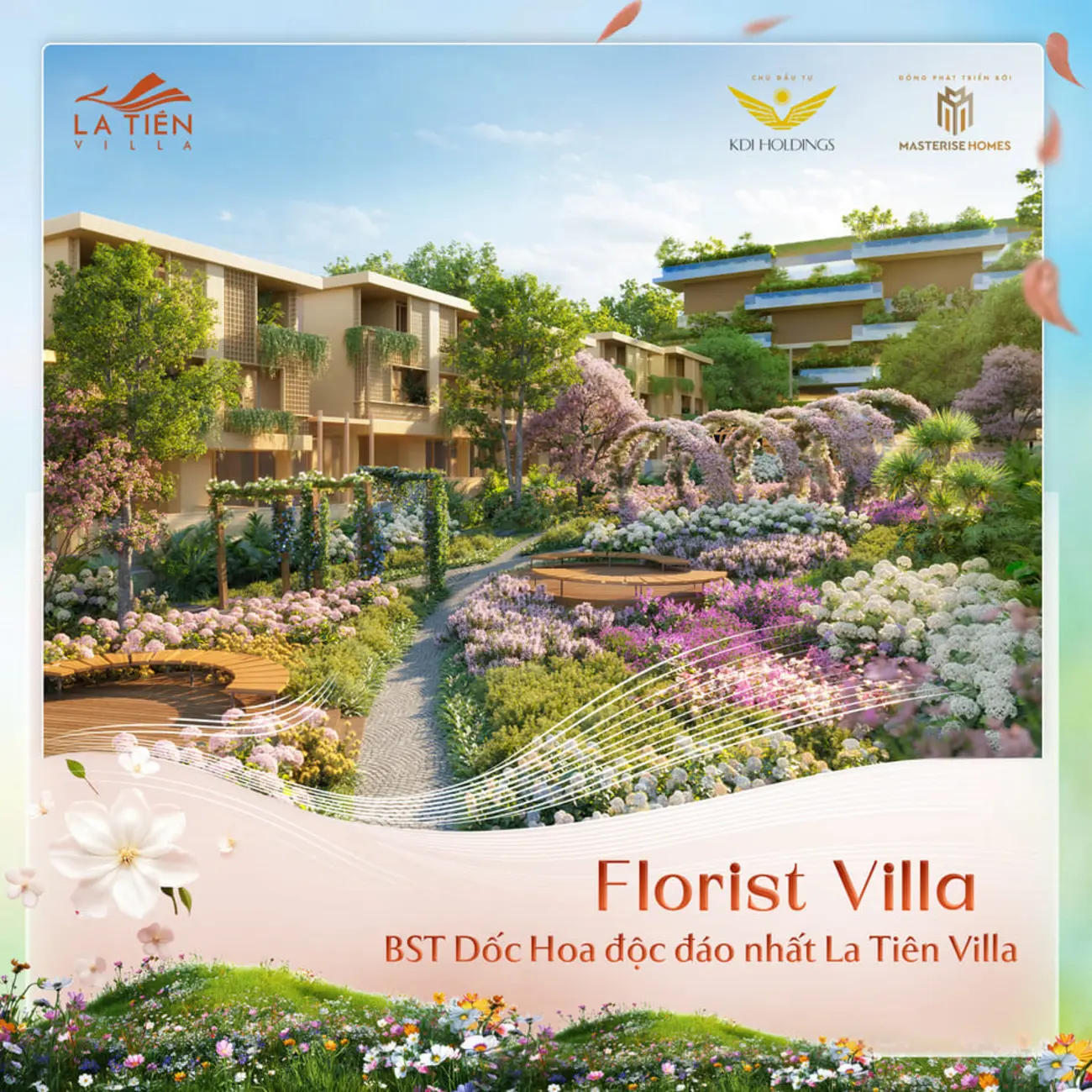 Florist Villa – Bộ sưu tập villa dốc hoa độc đáo tại La Tiên Villa Nha Trang, nơi bắt đầu một ngày đầy an nhiên và thi vị.