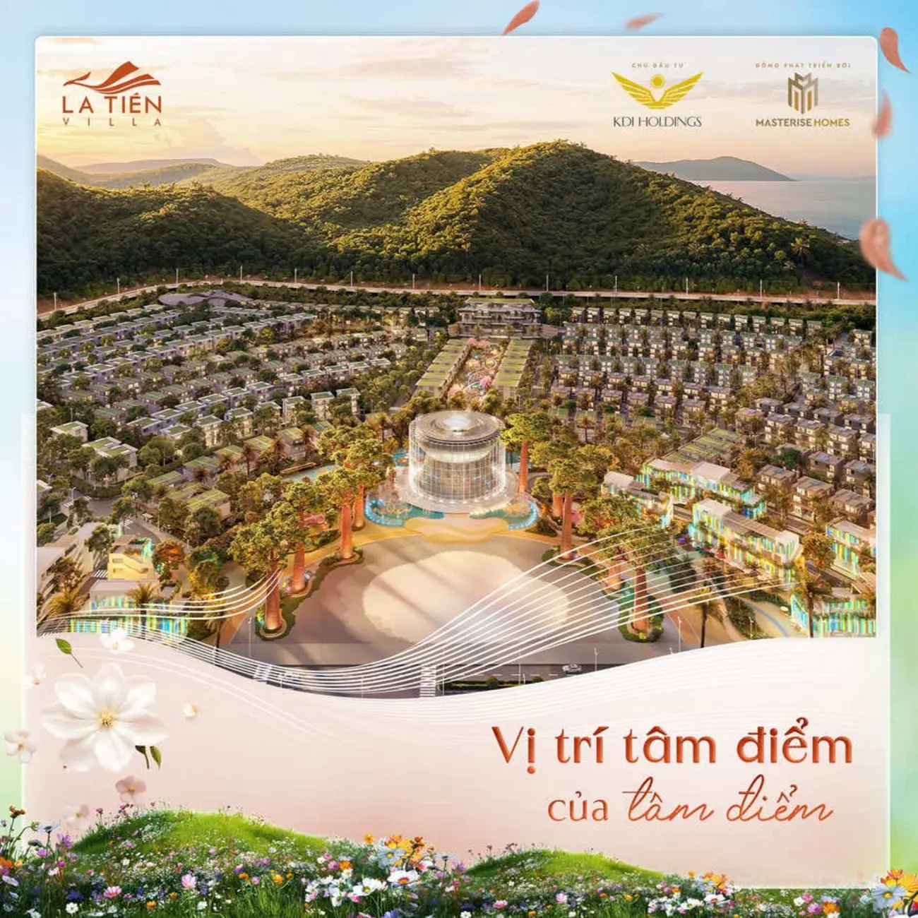 Florist Villa tại La Tiên Villa: Vị trí đắc địa, tầm nhìn khoáng đạt, điểm check-in lãng mạn.