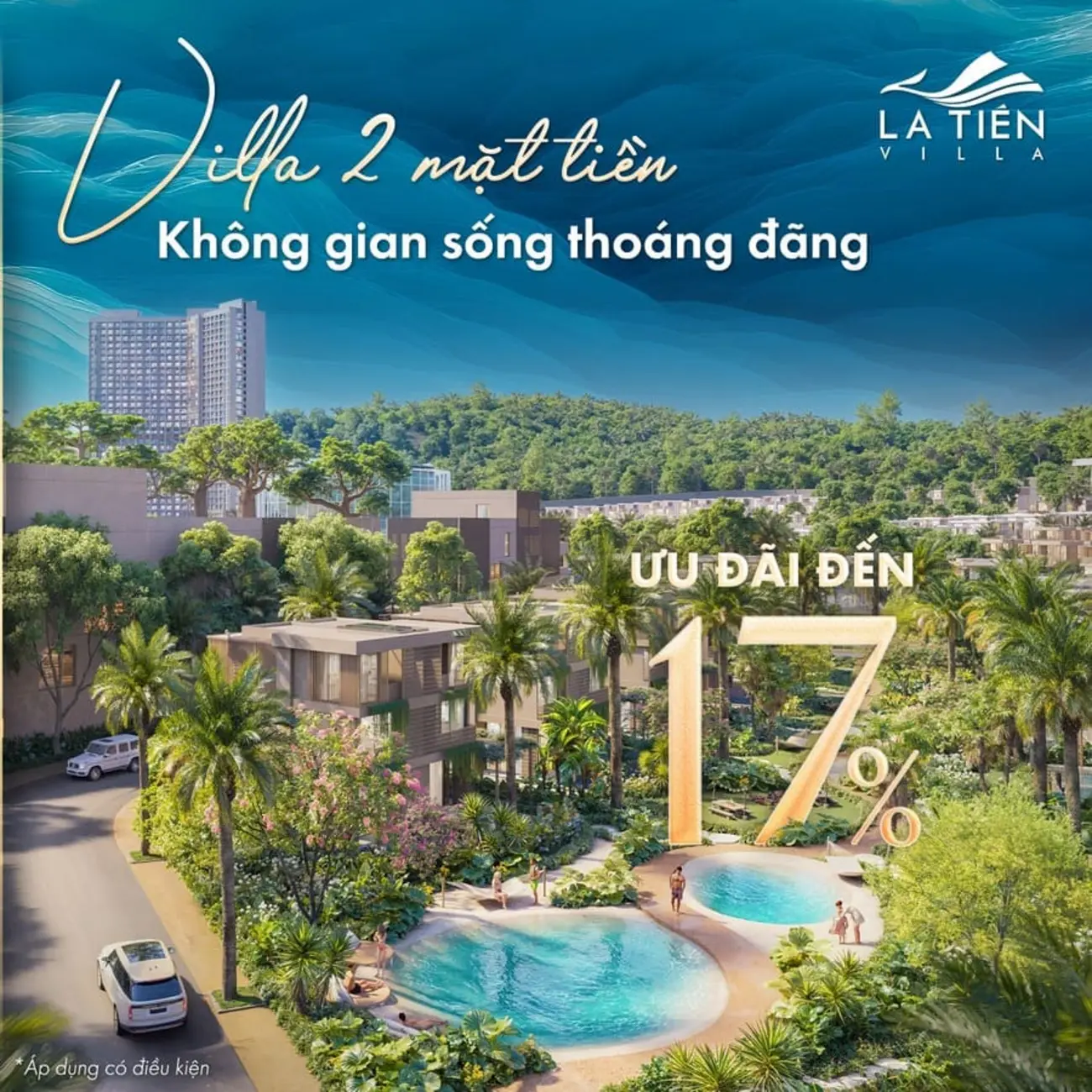 La Tiên Villa Nha Trang – Không gian sống thoáng đãng, tiện ích 5 sao, ưu đãi lên tới 17%.
