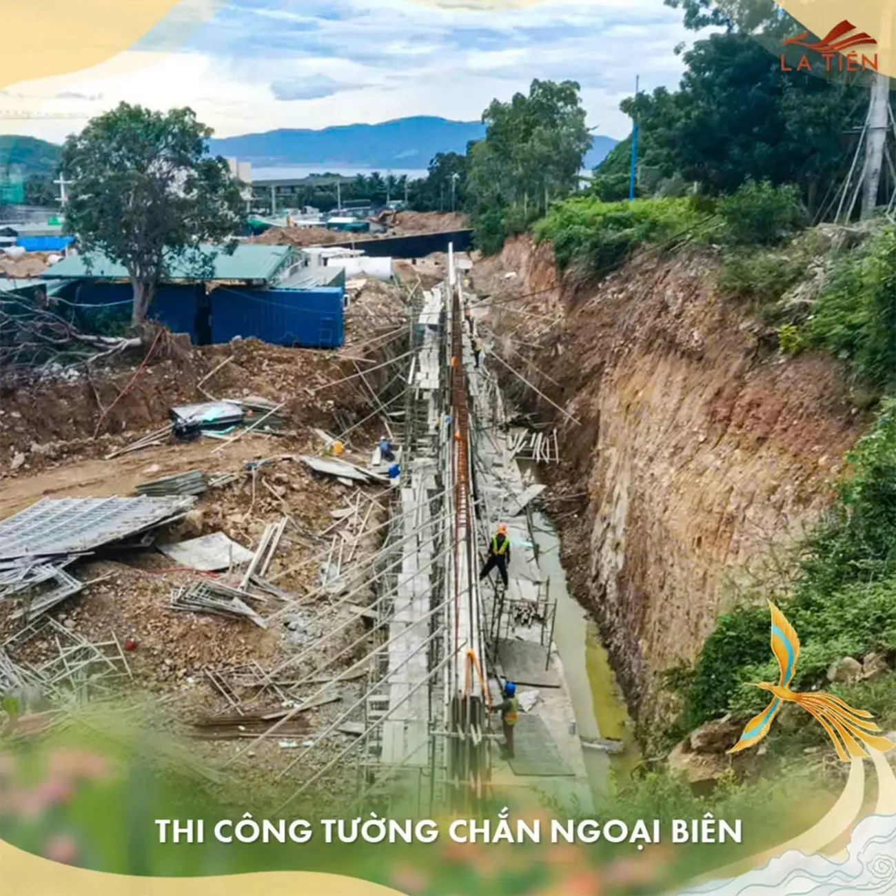 La Tiên KDI Holdings đẩy mạnh tiến độ thi công tuần đầu tháng 10/2025