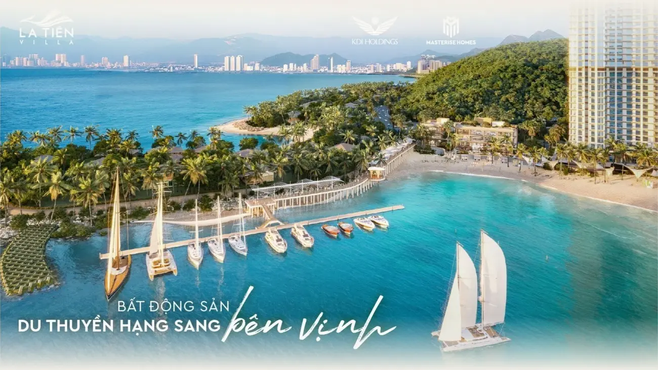 La Tiên Villa Nha Trang: Biệt thự hạng sang giữa lòng đô thị, tầm nhìn tuyệt đẹp vịnh Ngọc.