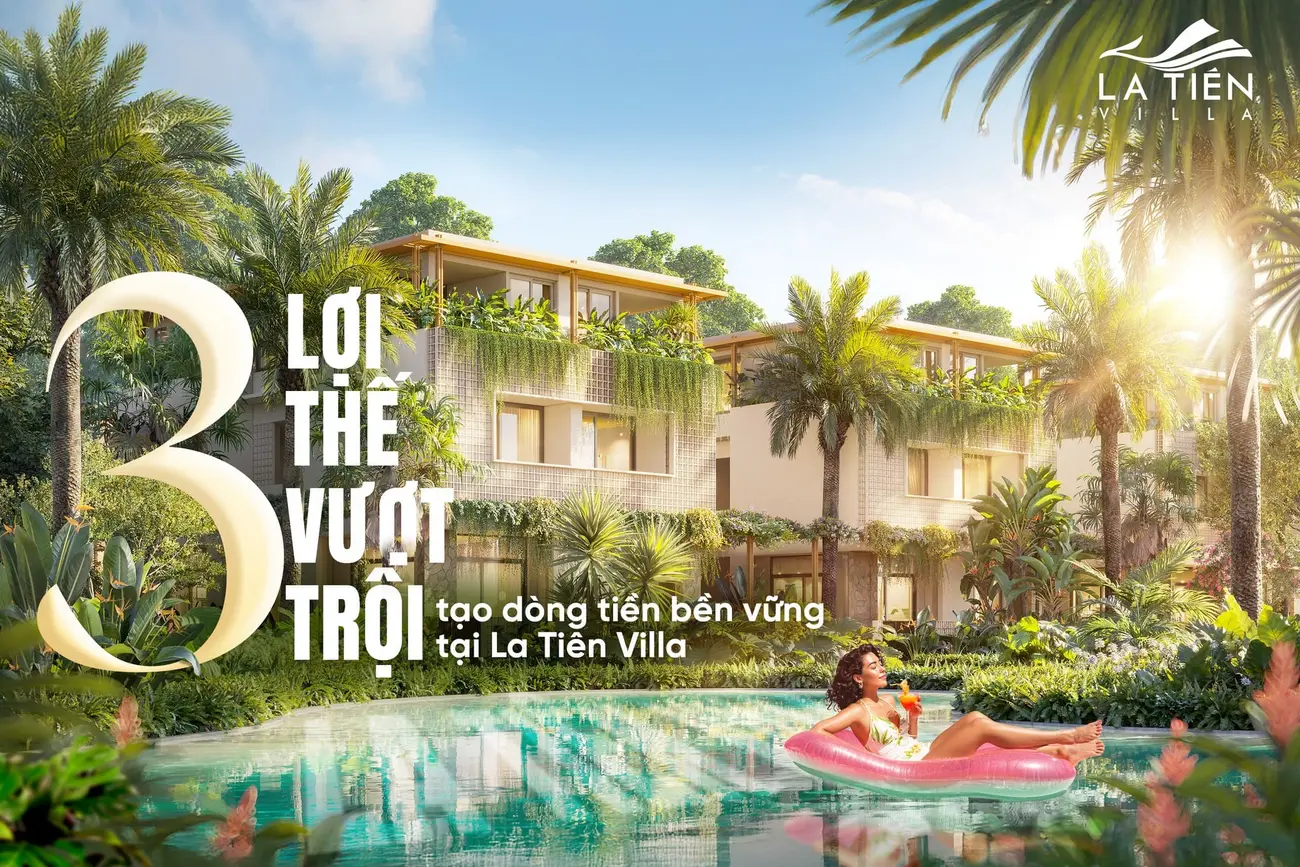 La Tiên Villa Nha Trang mang lại lợi nhuận ổn định và thu nhập thụ động đến 160 triệu/tháng.