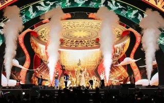 Lễ ra quân dự án La Tiên Masterise Homes - Sóng Vọng Miền Tiên tại Quảng trường Trống Đồng.